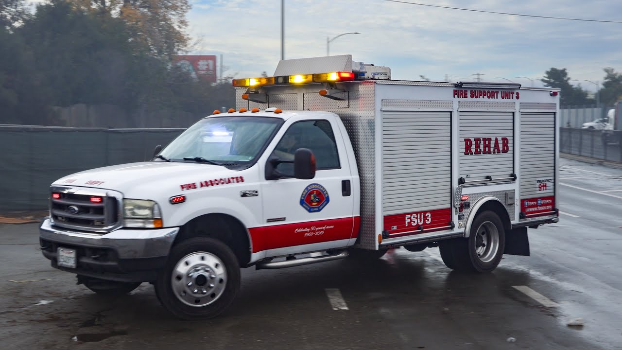 Santa Clara Valley Fire Associates FSU3 Responding