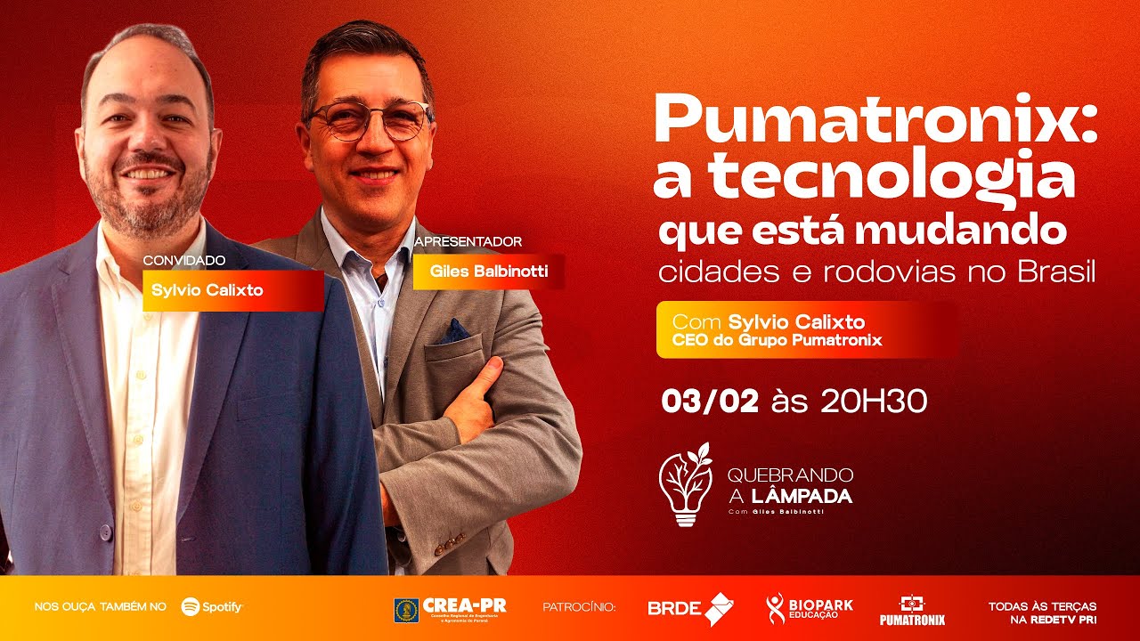 Tecnologia e engenharia, o futuro das cidades e rodovias brasileiras, conversa com Sylvio Calixto