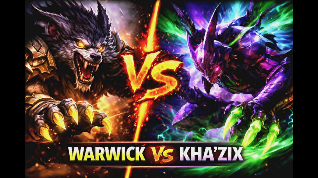 Gamer girl, Jg, Warwick vs Kha´Zix