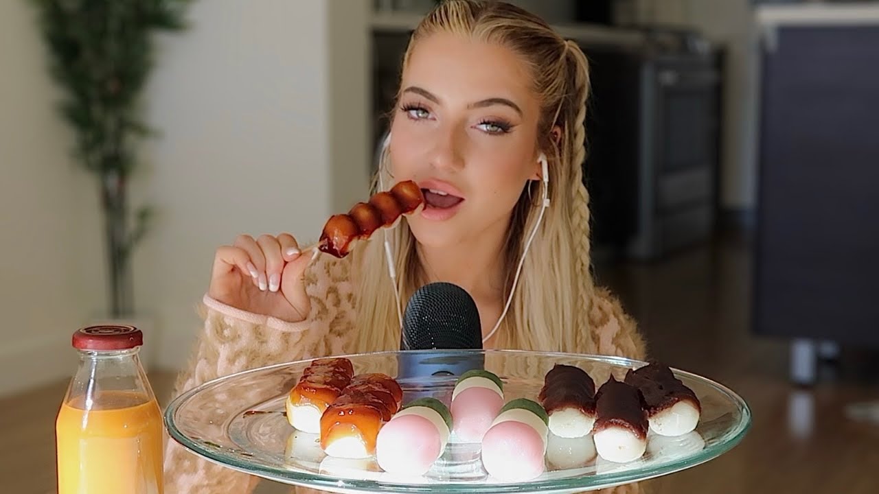 ASMR SAVORY AND SWEET DANGO!