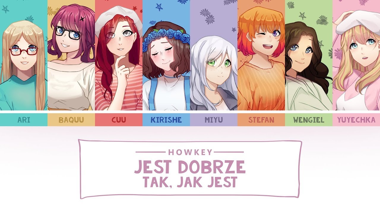 HOWKEY - Jest dobrze tak, jak jest [LYRIC VIDEO]