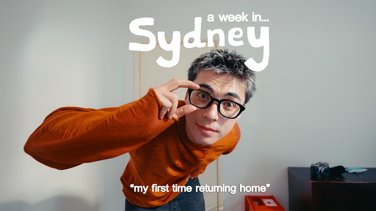 my first trip back to sydney after moving to tokyo
