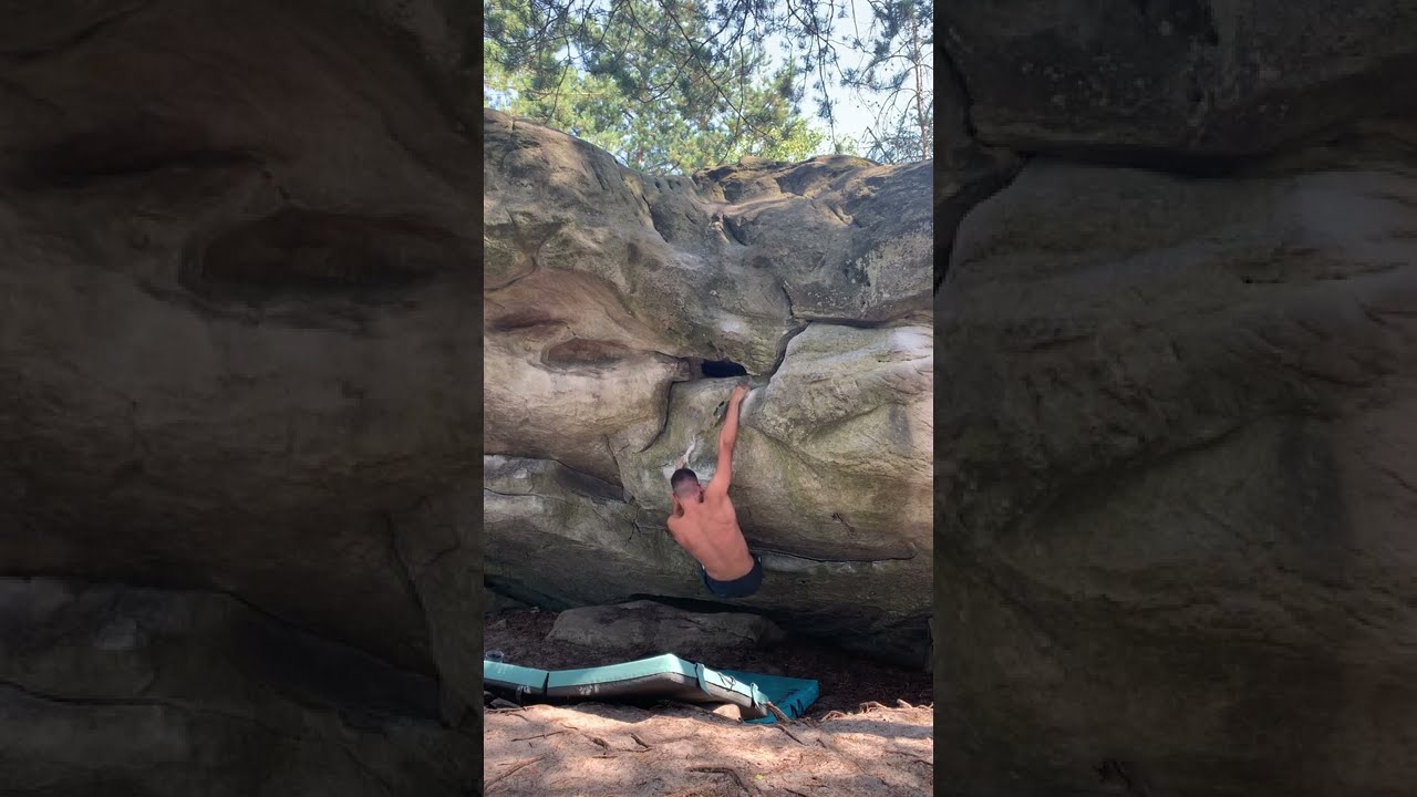 La Selle (droite assis), 6b. Fontainebleau