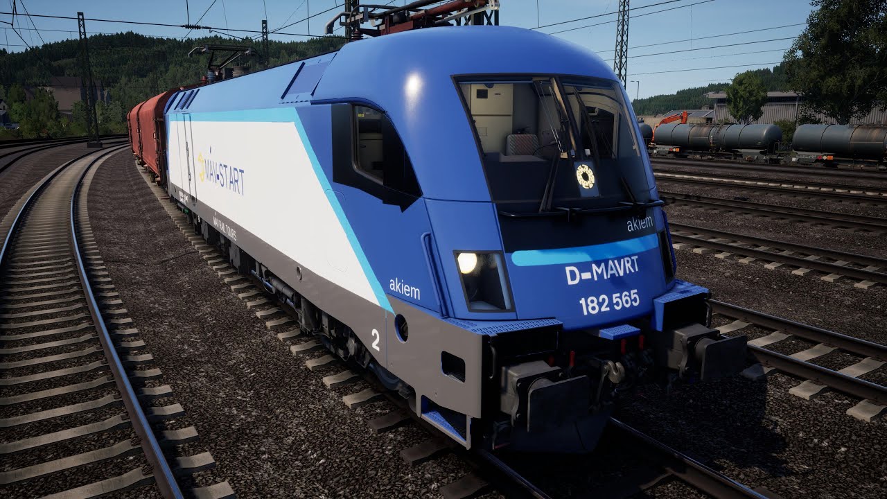 Keep rolling 🚆 Train Sim World 6 MÁV 470 Siemens ES64 U2 V7 Taurus 2025.11.07.