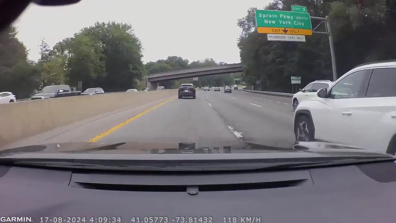 New York Driving - New Tappan Zee Bridge & Interstate 287