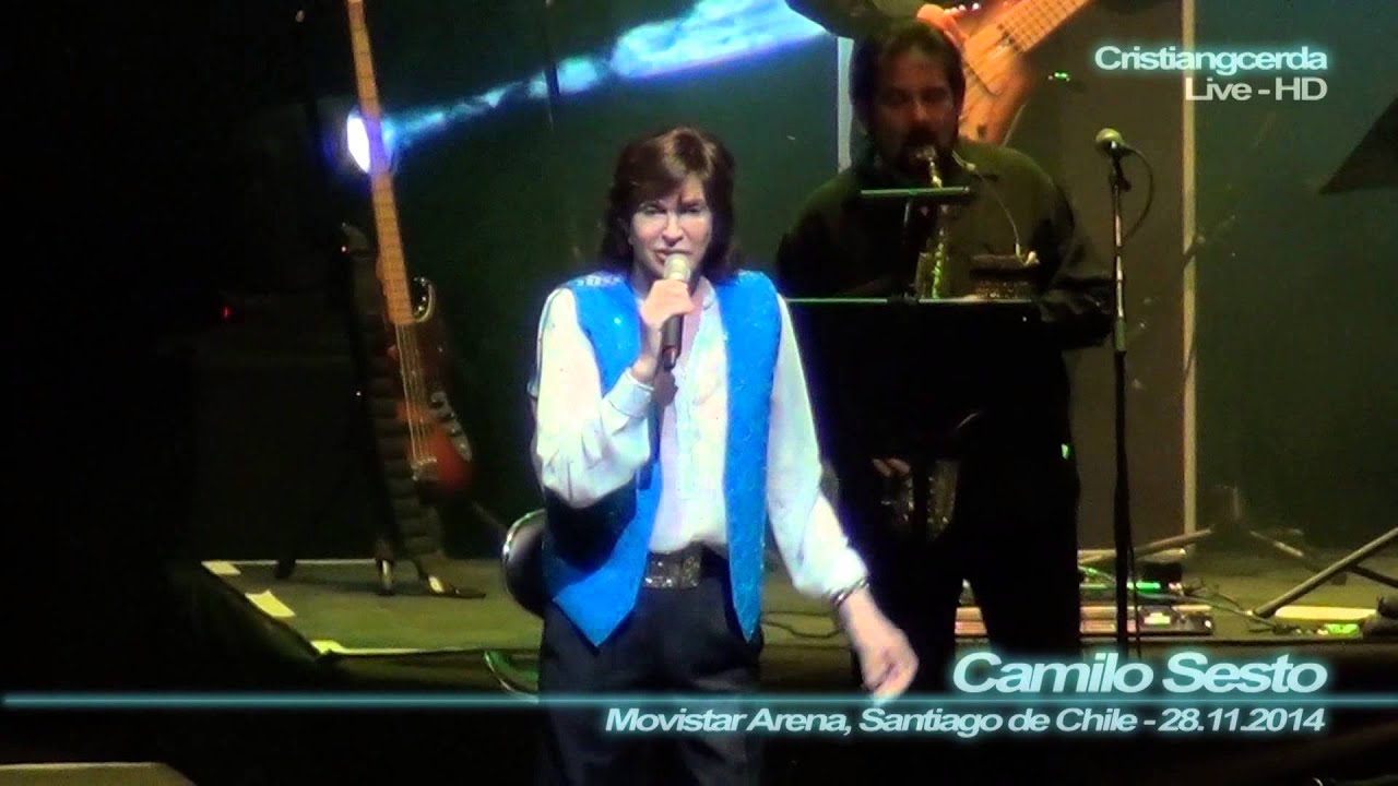 Camilo Sesto - Perdoname ( Movistar Arena, Santiago de Chile - 28.11.2014 )