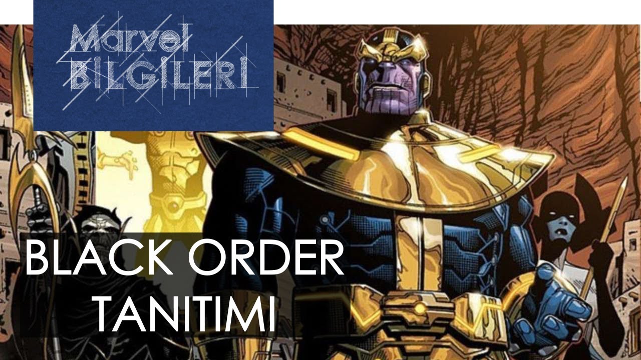 BLACK ORDERS TANITIMI !