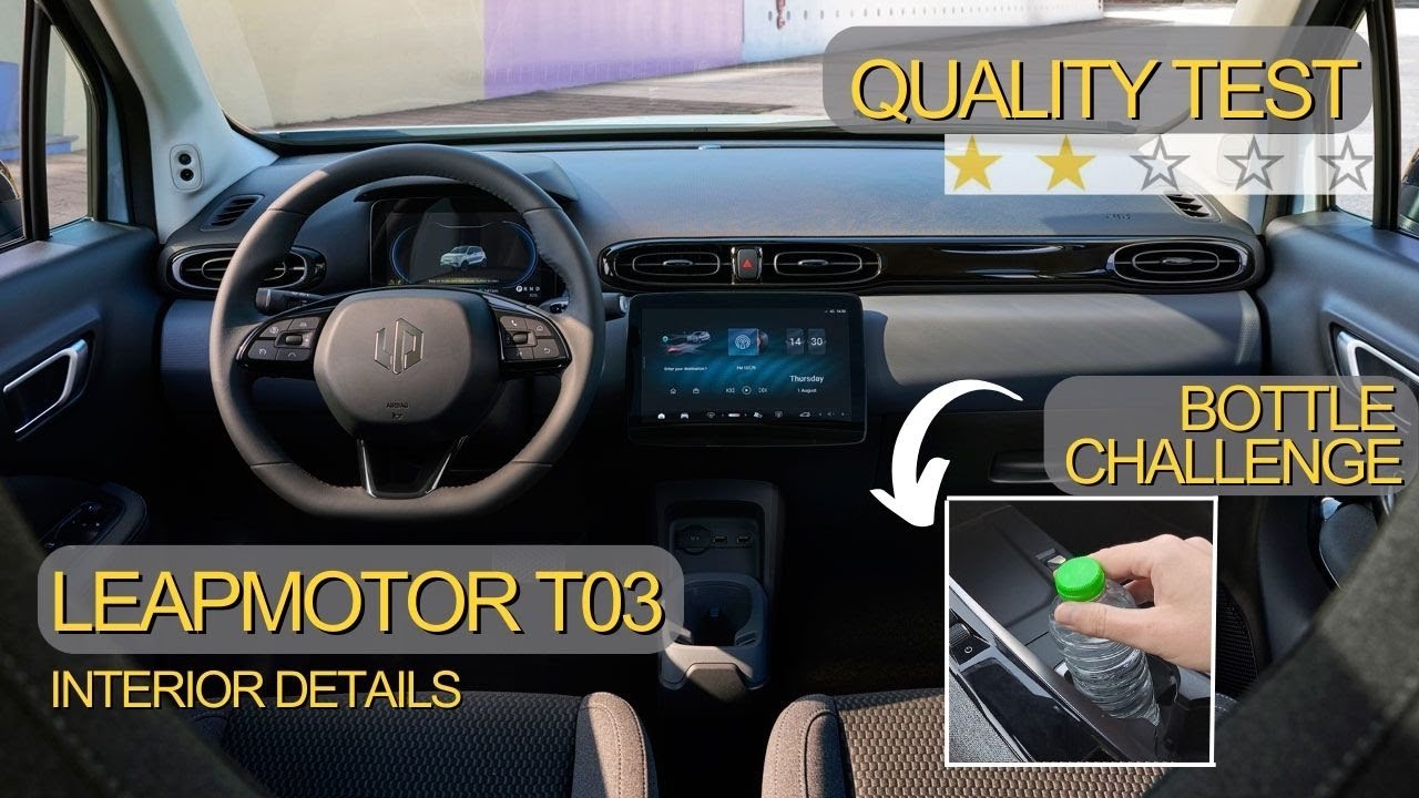 Leapmotor T03 95 PS (2025) | Poor quality, but... what a lovely and practical city car!
