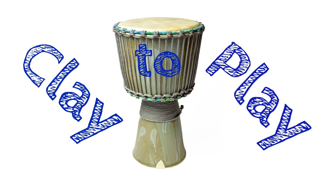 Making, Heading Ceramic Djembe Drum Start to Finish Time Lapse