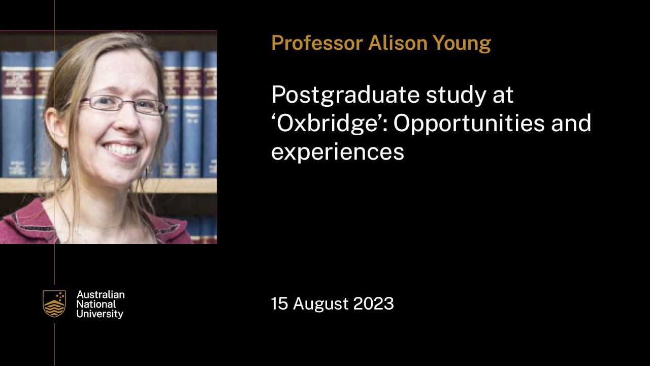 Postgraduate study at 'Oxbridge': Opportunities and experiences
