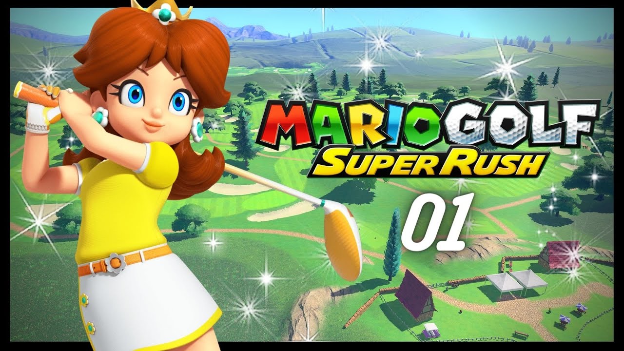 ✿ Mario Golf: Super Rush - Daisy Gameplay #1 (Standard Golf 9 Holes) ✿