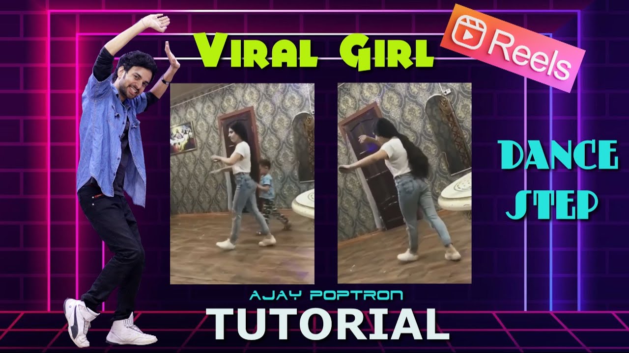 Instagram Viral Girl Dance Step Tutorial | Reels Viral | Azeri Dance | Ajay Poptron Tutorial