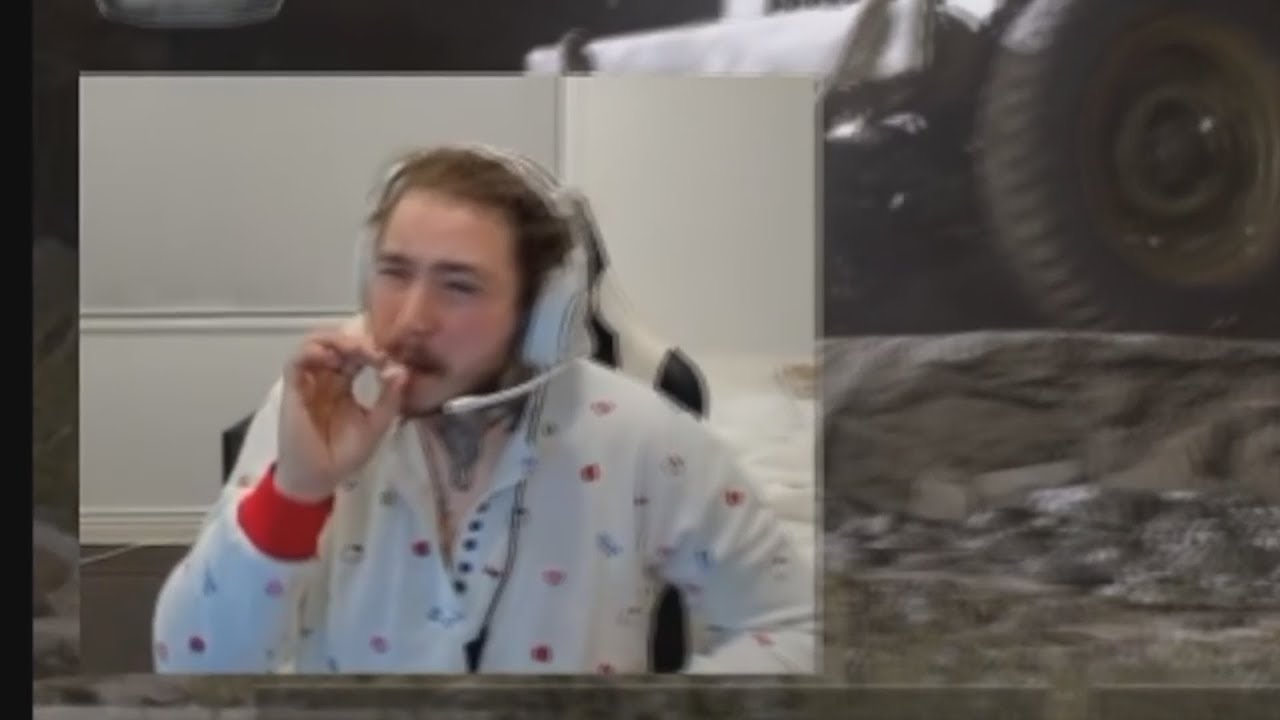 POST MALONE PLAYS COD - FUNNY MOMENTS AND RAGES!