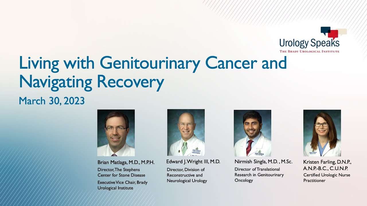Living with Genitourinary Cancer and Navigating Recovery