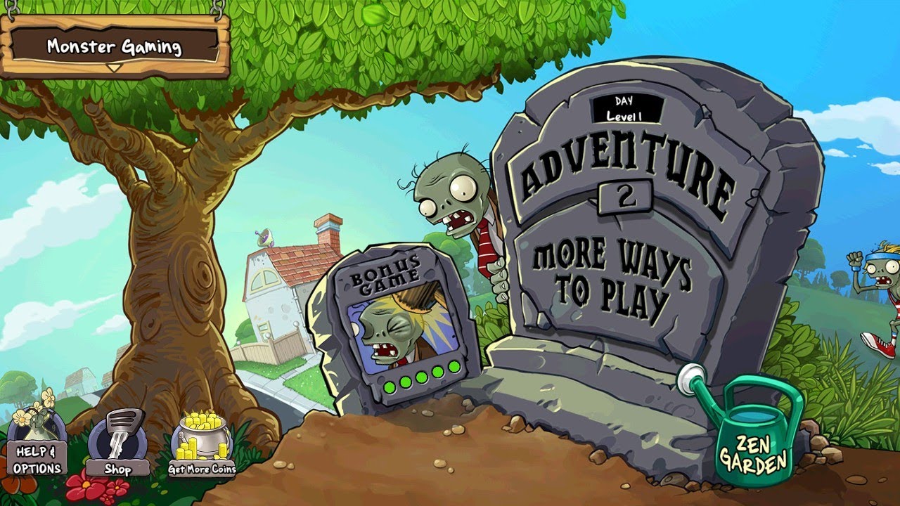 🏞️ turbo. 420-440 PvZ survival-endless @MonsterGaming5Z 