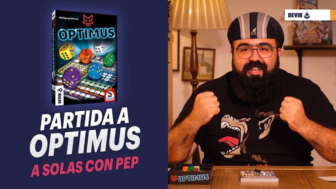 Partida a Optimus 🤓 A Solas Con Pep 🤓 Devir