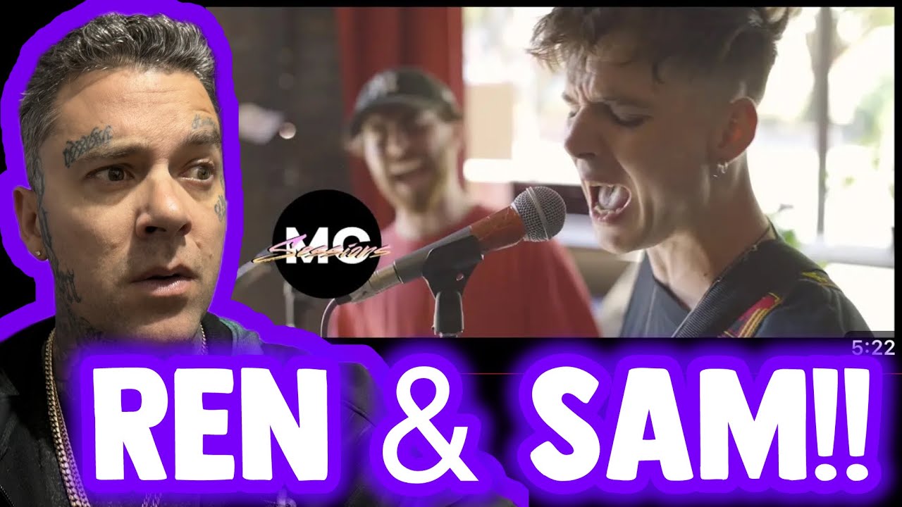 WOW!! | Rapper FIRST time REACTION to Ren & Sam Tompkins - Blind Eyed / M.C Sessions