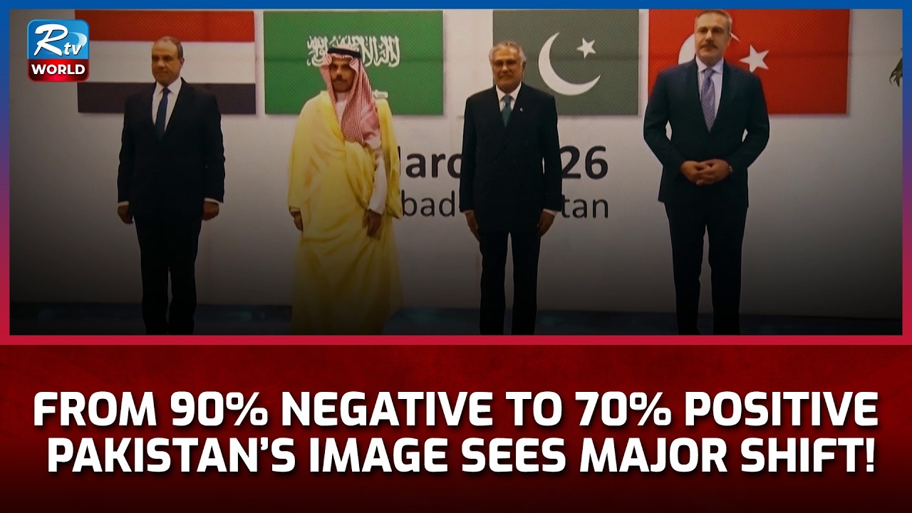 Global Perception of Pakistan Shifts from Negative to Positive! | Global Perception | Ipsos | Rtv