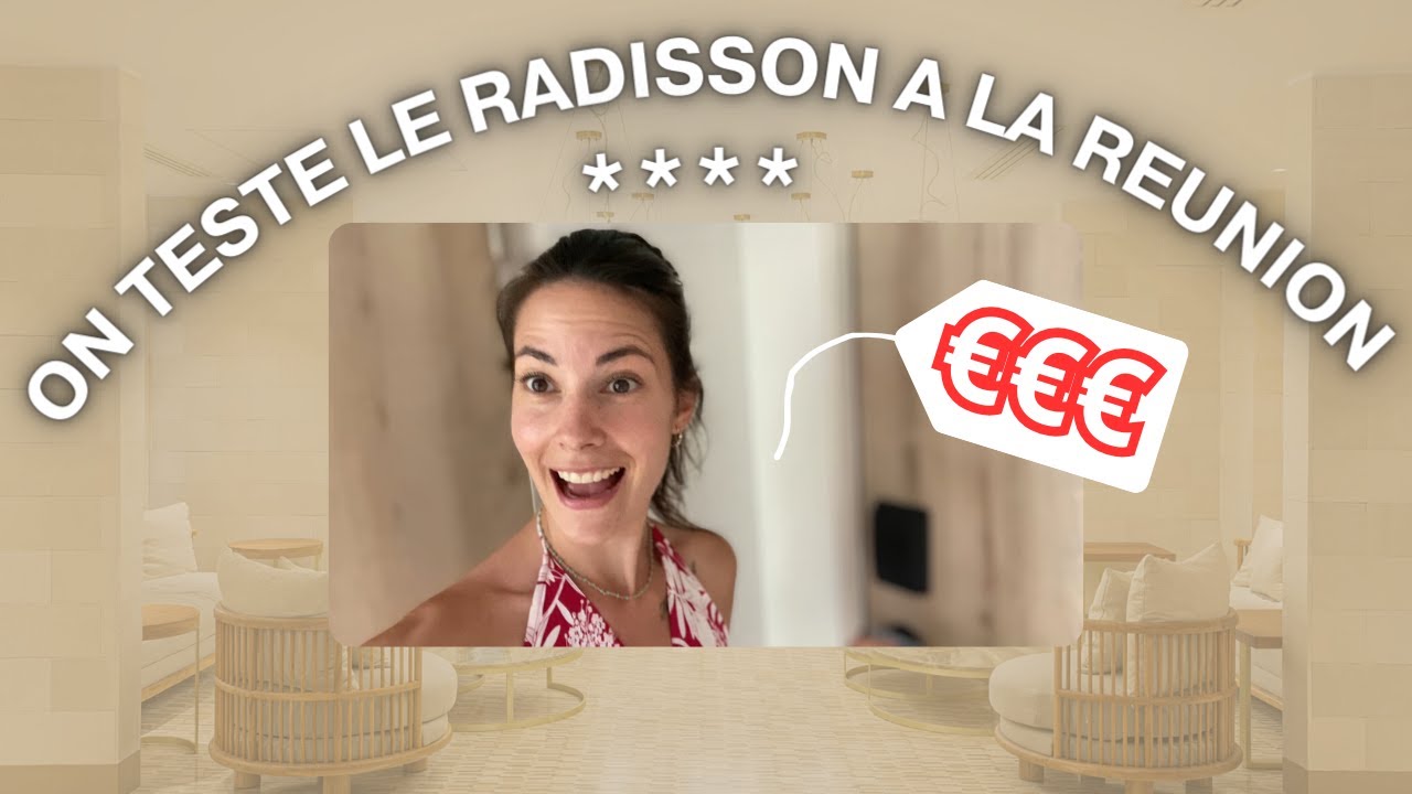 VLOG || On teste l’hôtel RADISSON à La Réunion **** 🇷🇪 (EN PLEIN CYCLONE !!) #lifestyle #vlog