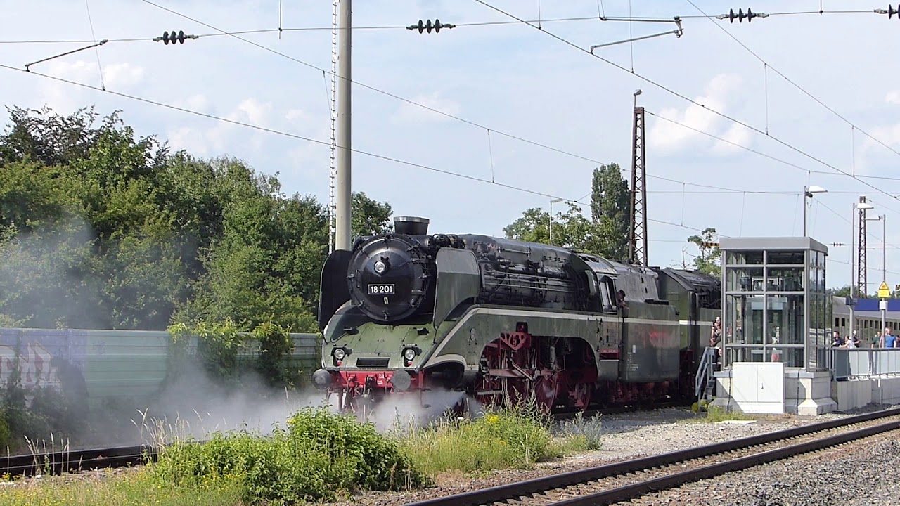 18 201 unterwegs mit 