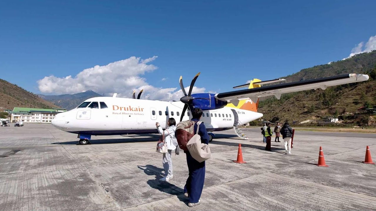 Flying From Paro To Bumthang With Druk Air