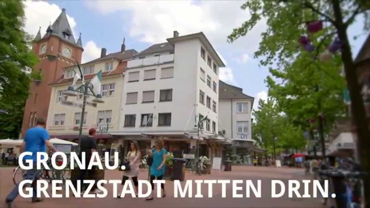 Gronau. Grenzstadt mitten drin.