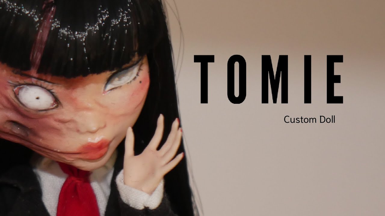 Уникальная двуликая кукла Томиэ