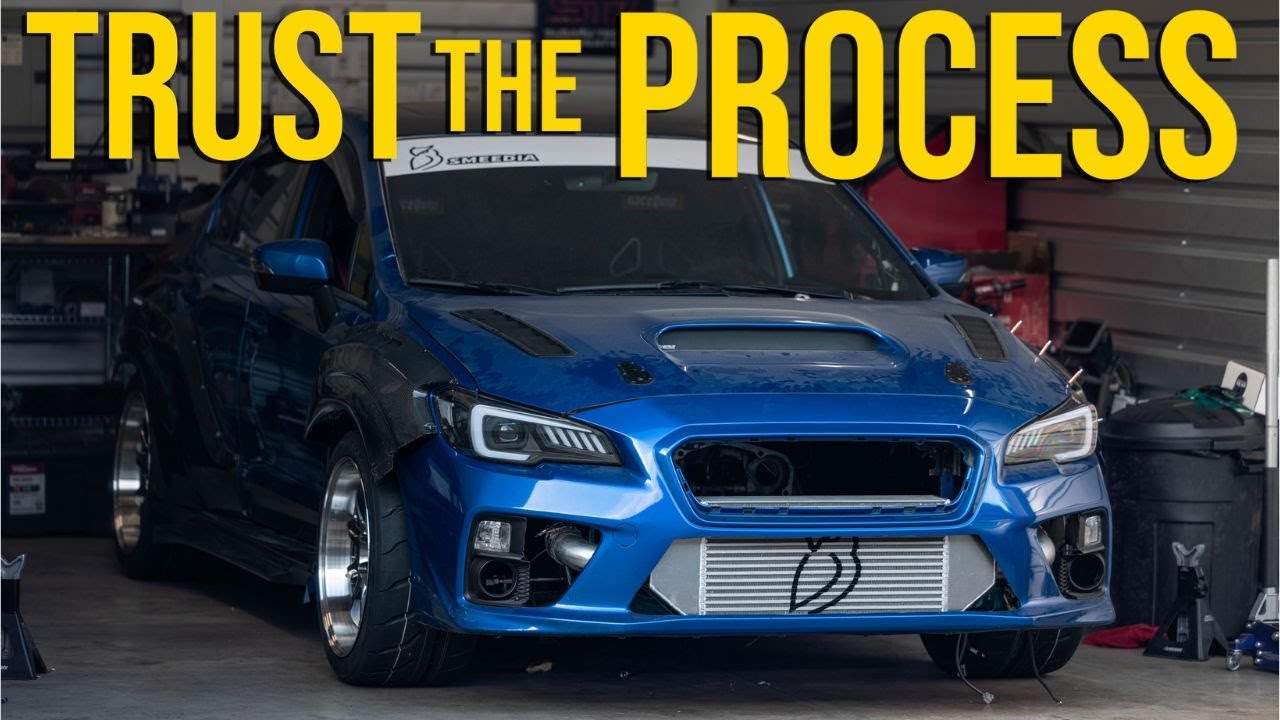 Только начало Eg33 Subaru WRX STI; доверьтесь процессу...