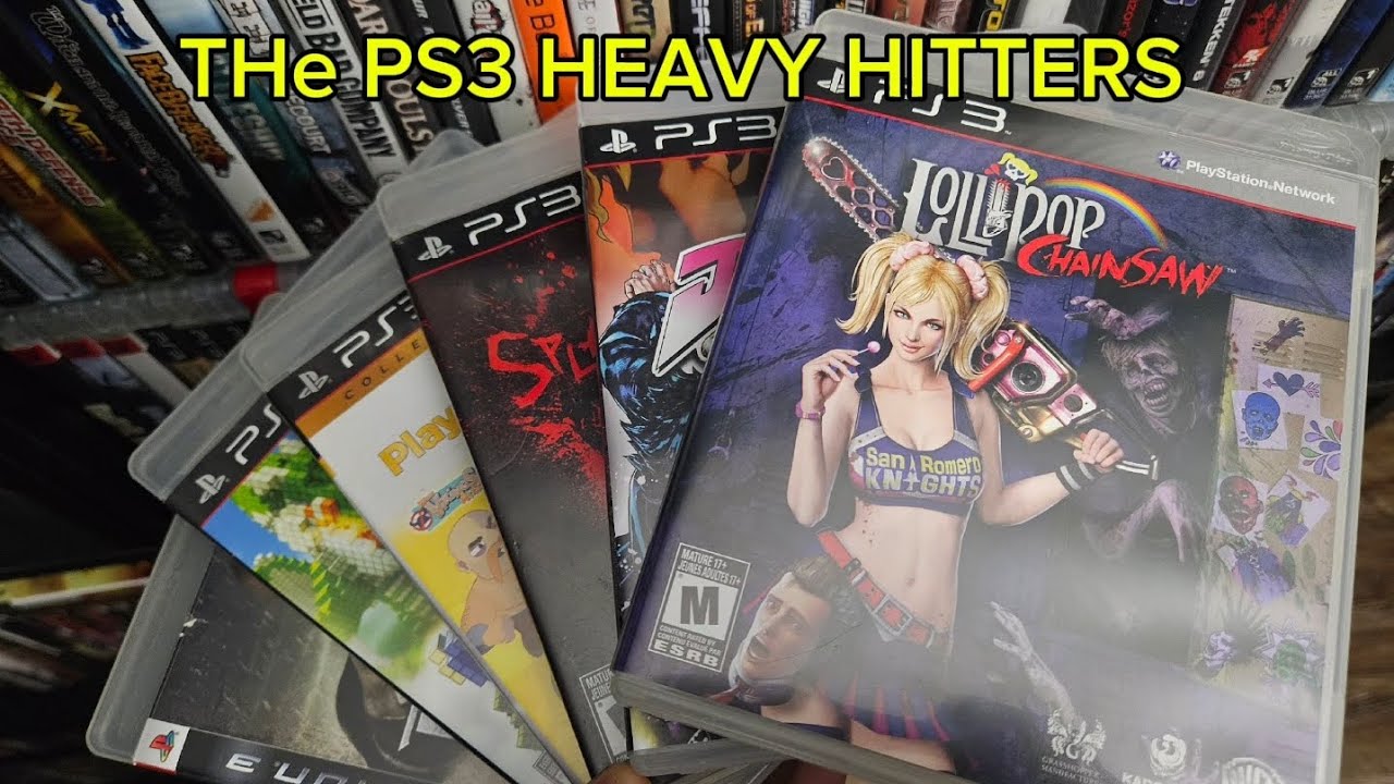 The HEAVY HITTER Video Games for any PS3 Collection!