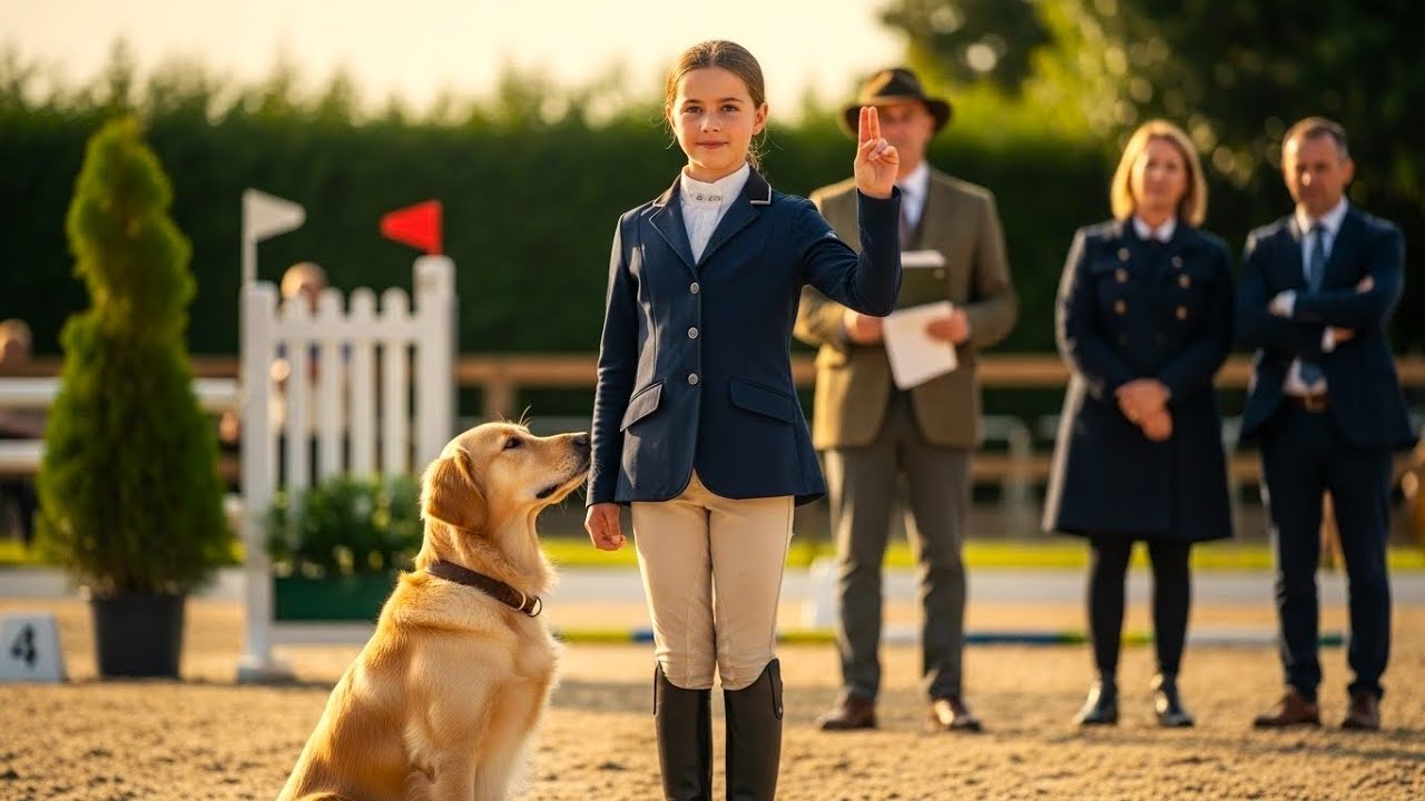 Little Girl Gives a Hidden Signal to Her Dog. Judge Halts the Courtroom in Shock!