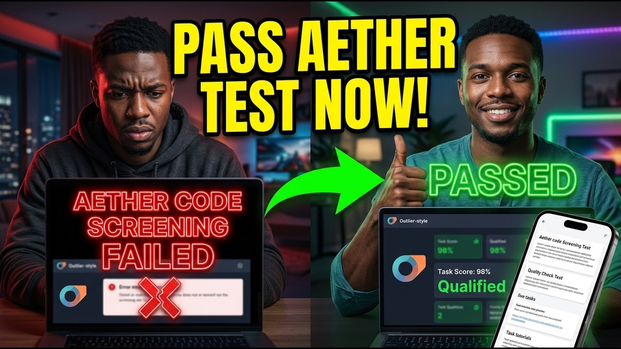 Ответы на тест Real Outlier Aether Code Screening & Quality Check Test | Как начать получать задания