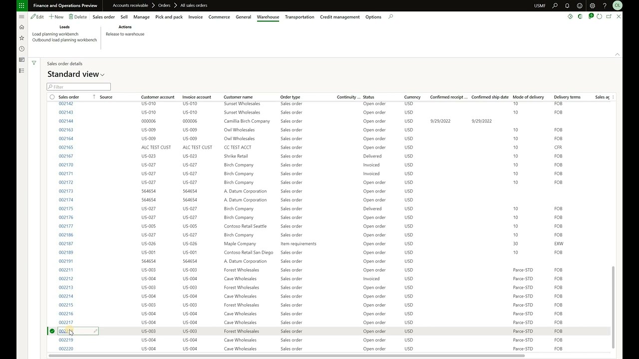 New feature - Assign shipments to related route segments in Dynamics 365 F&SCM 10.0.31 - Oleksiy K