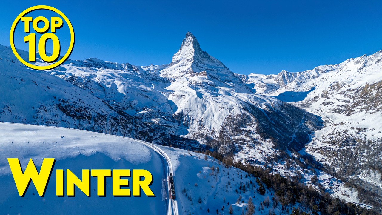 Top 10 WINTER Switzerland – Best of Snow Season – Christmas, Skiing and Action
