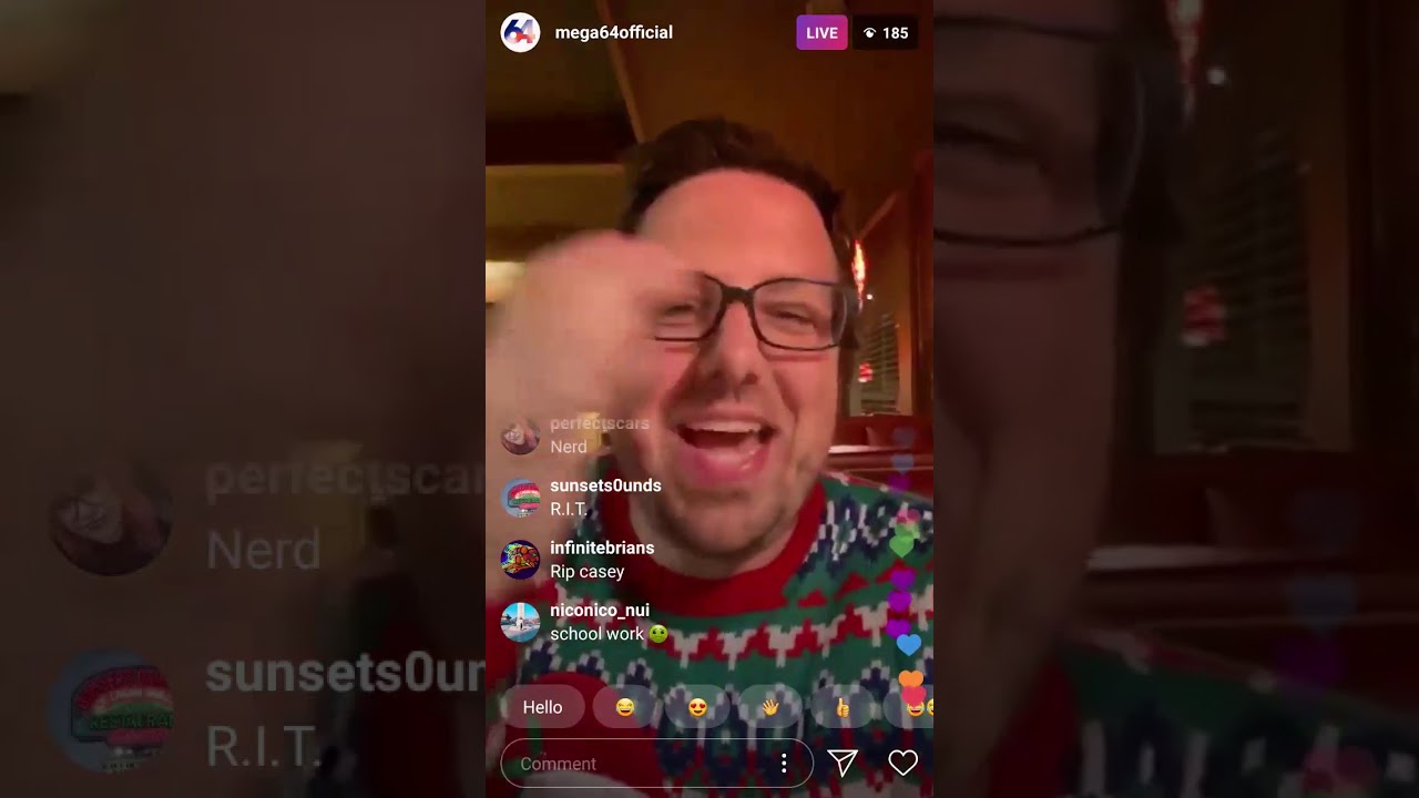 Christmascast 2019 After-After Show (Denny's Instagram Stream)