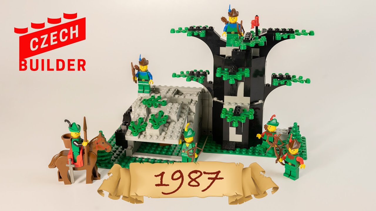 Lego 6066 Camouflaged Outpost - Back To History - 1986 Speed Build