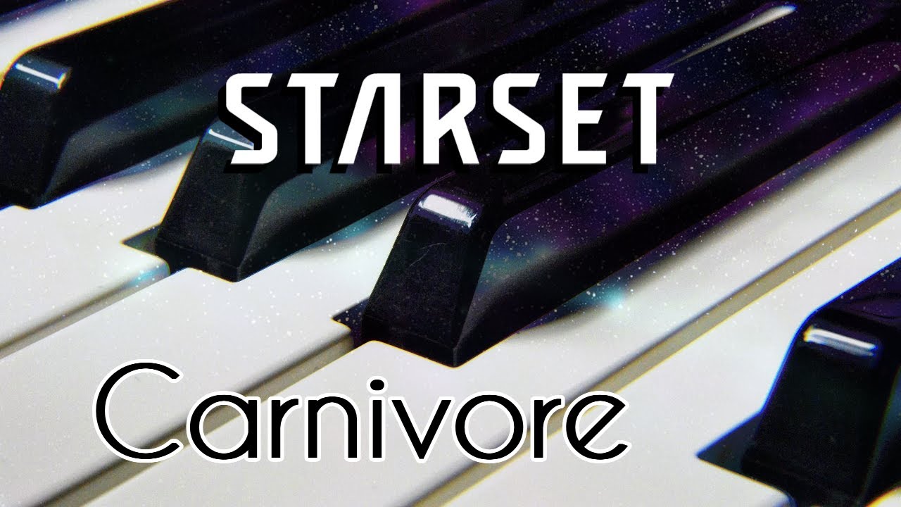 Starset - Carnivore - Synthesia Piano Tutorial