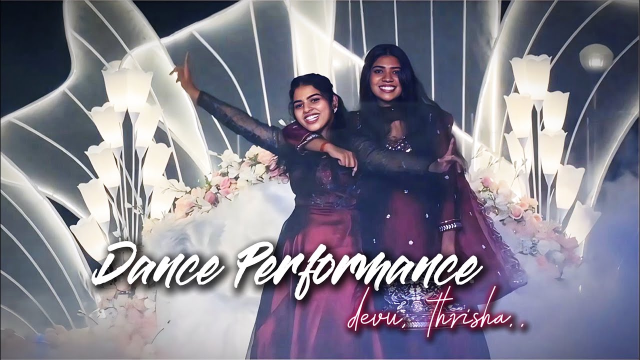 stage പൊളിച്ചടുക്കി sisters 🥳💥 #wedding #dance #performance #sisters #fusion #remix #youtube #video 