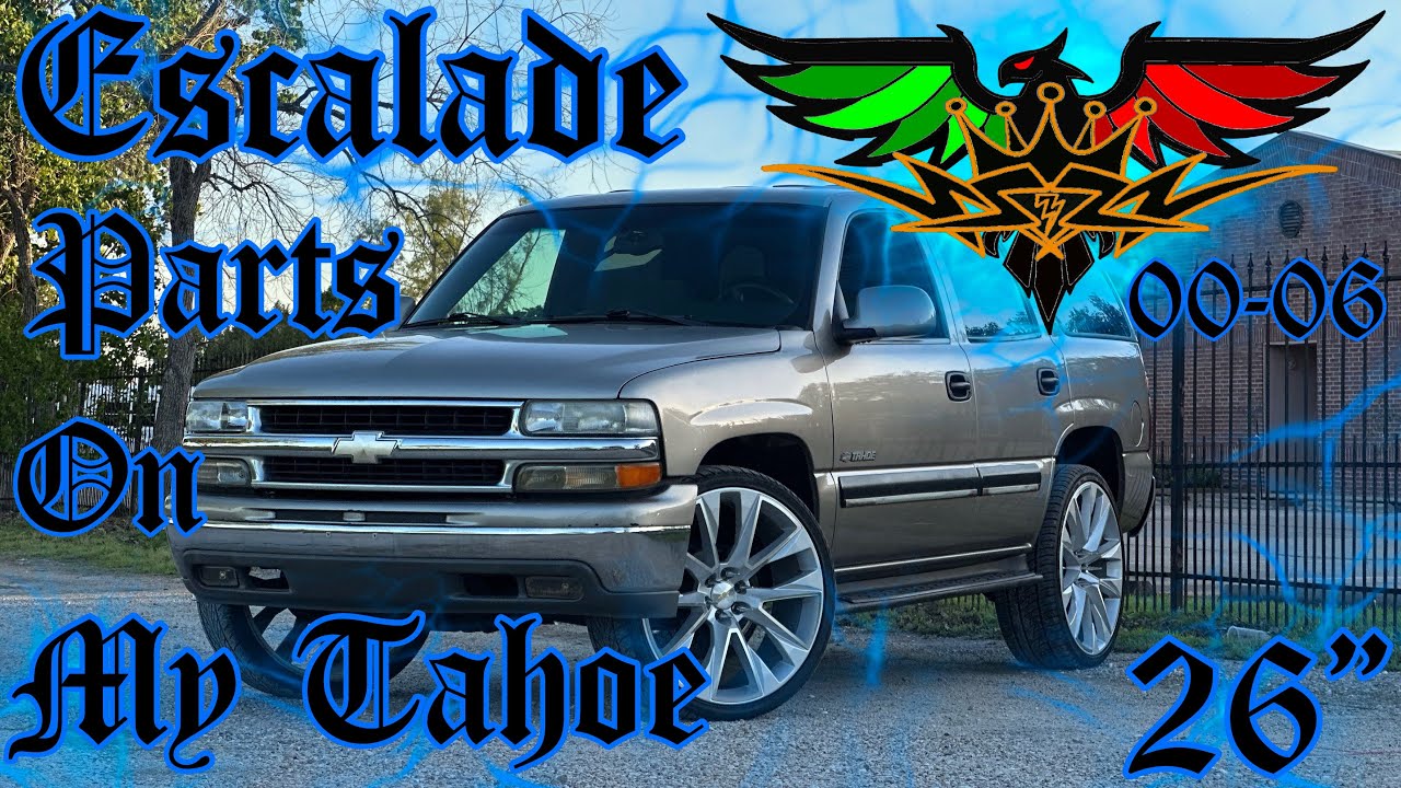Escalade parts on my Tahoe!!🥶