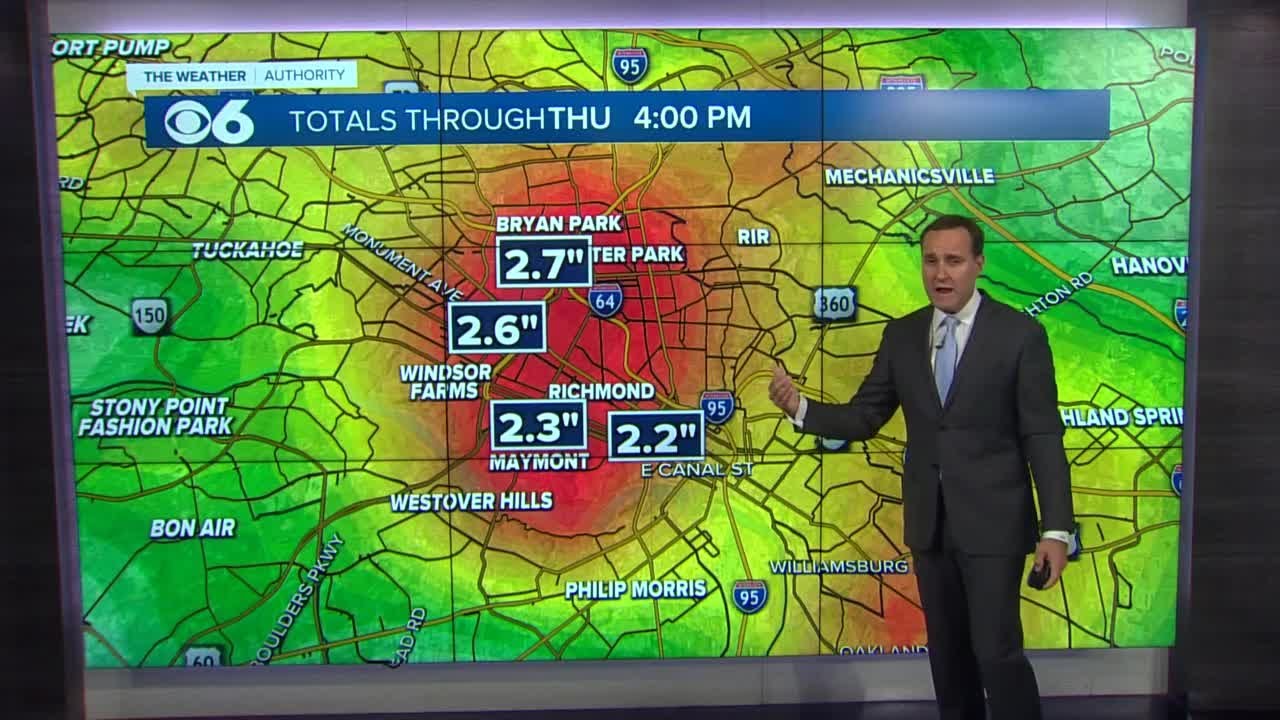 Exceptional flooding in Richmond