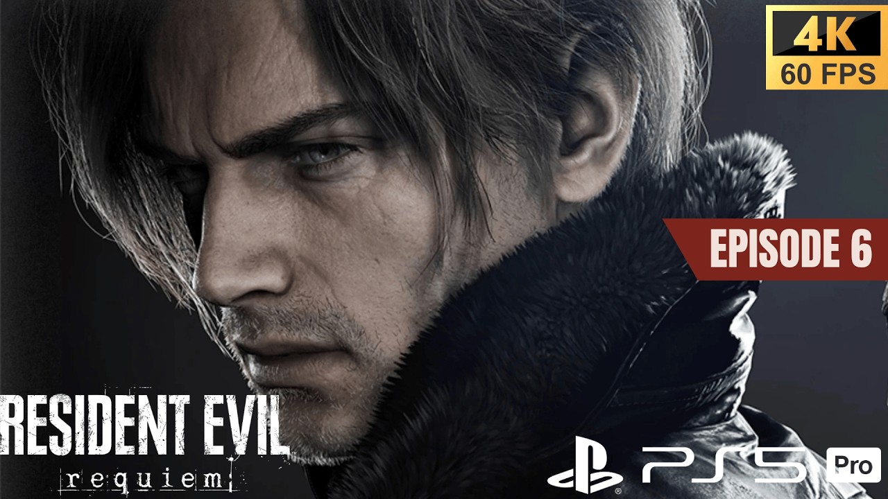 RESIDENT EVIL REQUIEM Episode 6 [4K 60FPS PS5 PRO] - Leon return to Raccoon City