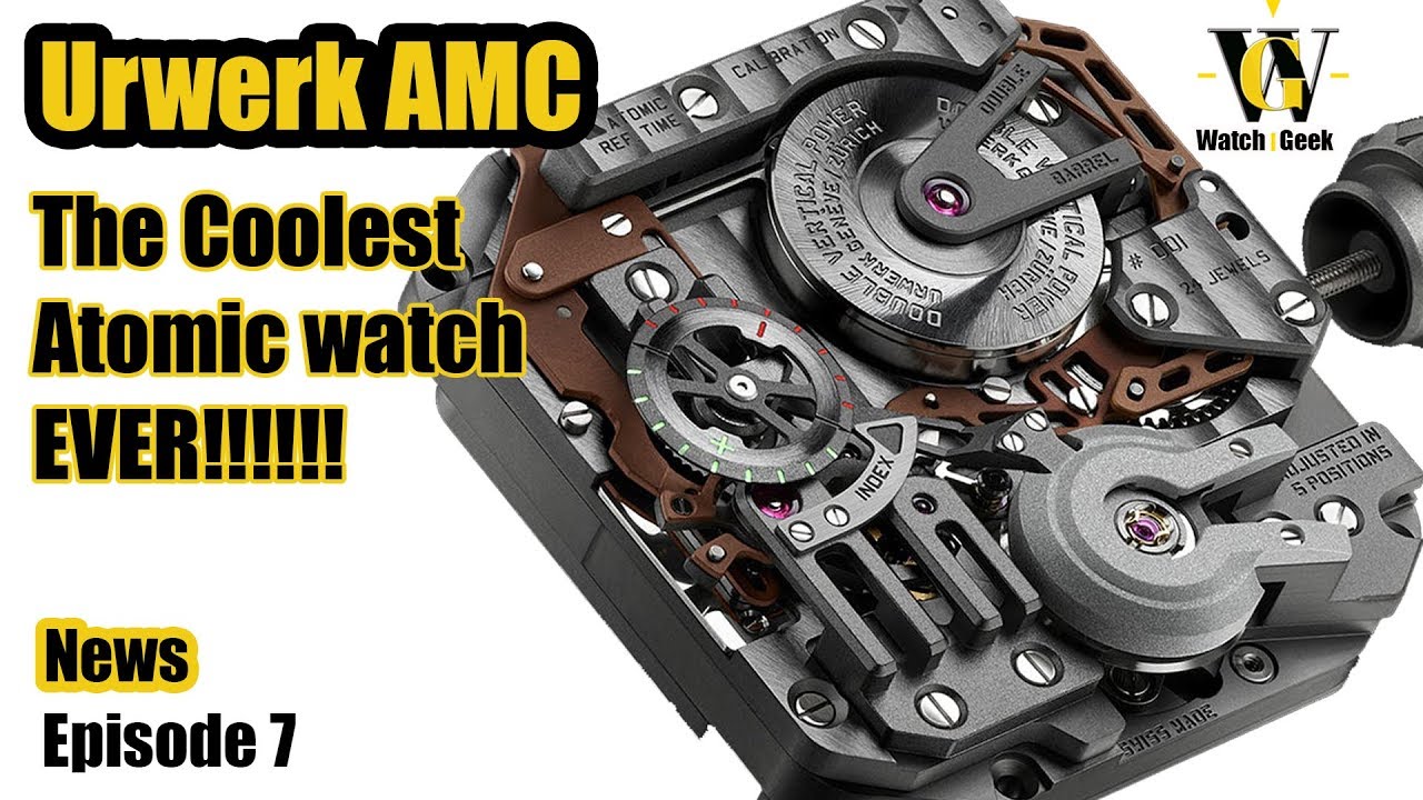 News - Urwerk AMC - A mechanical Atomic watch, most exclusive, expensive and unique