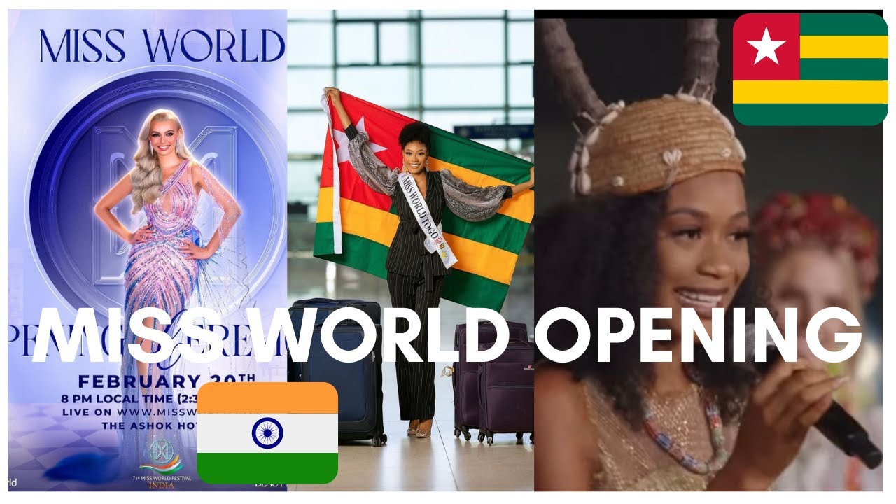 MISS WORLD 2024 CANDIDATES OPENING: INDIA  #africa #chimenemoladja #2024 #missworld2024 #togo #viral
