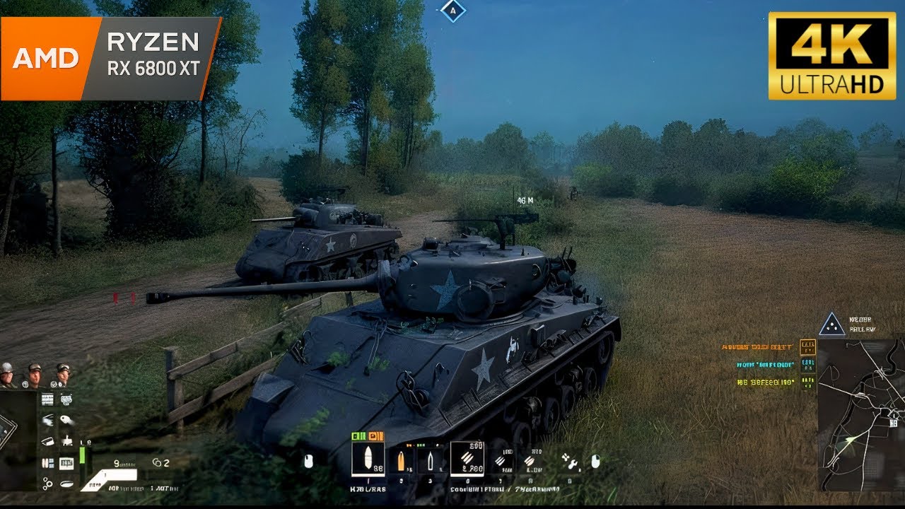 Call to Arms: Panzer Elite | M4A3 “Easy Eight” Skirmish Gameplay [4K 60FPS] No Commentary