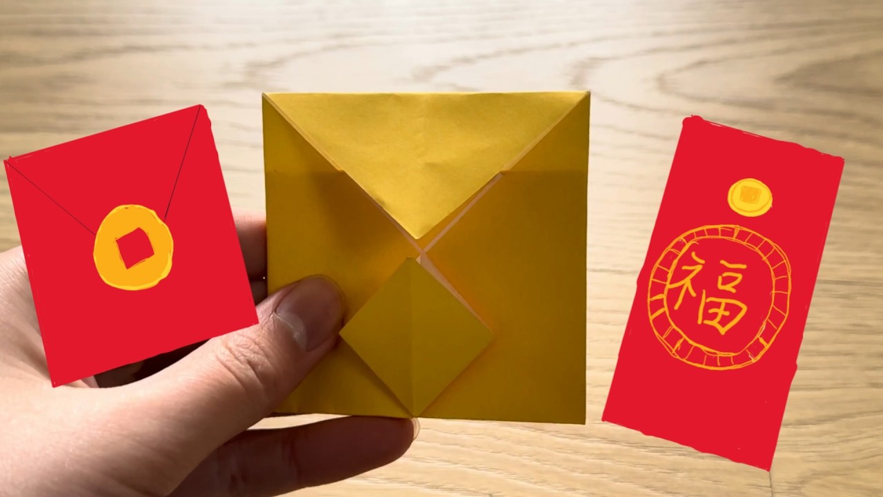 Origami Ang Pao Tutorial 🧧 (Upgrade Your Money Game 💸✨) #origami #tutorial