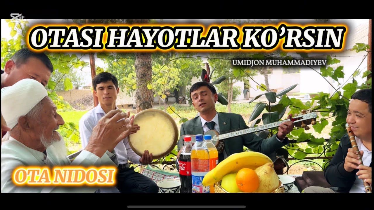 100 YOSHLI OTAXONIMIZ NOMIDAN UMIDJON MUHAMMADIYEV IJROSIDA “OTA NIDOSI” TA’SIRLI QO’SHIQ 👍 😢🔥