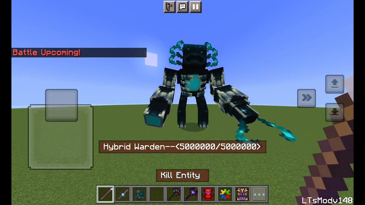 hybrid warden vs all zordens minecraft bedrock/mob battle @burcinMansuroglu-s5z 