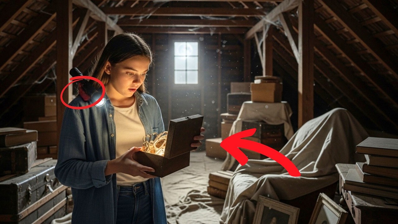 “They Said It Was Cursed” — The Runaway Teen Found a Hidden Box Upstairs in the Dark, until…