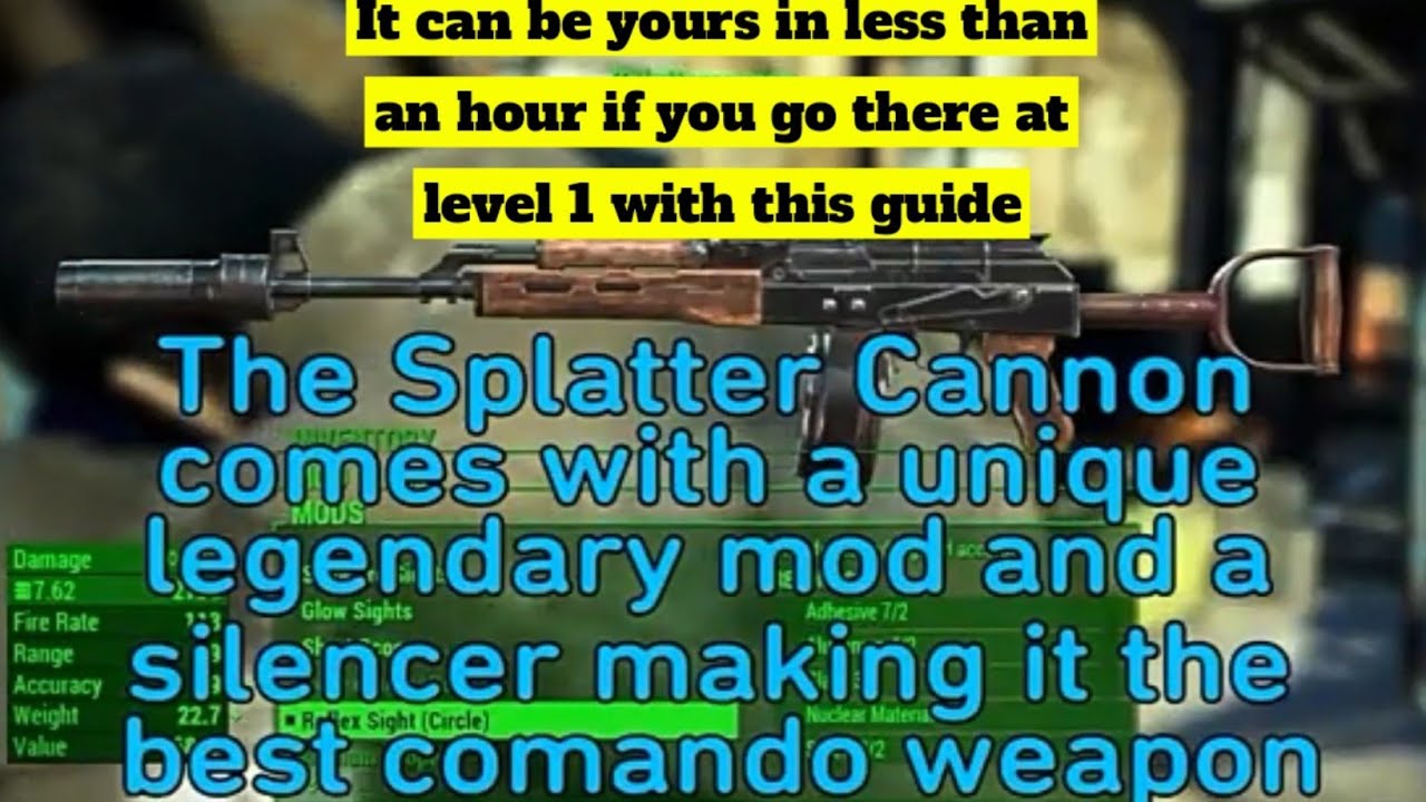 Fallout 4 Handmade Rifle Fast Pass + recommended armor