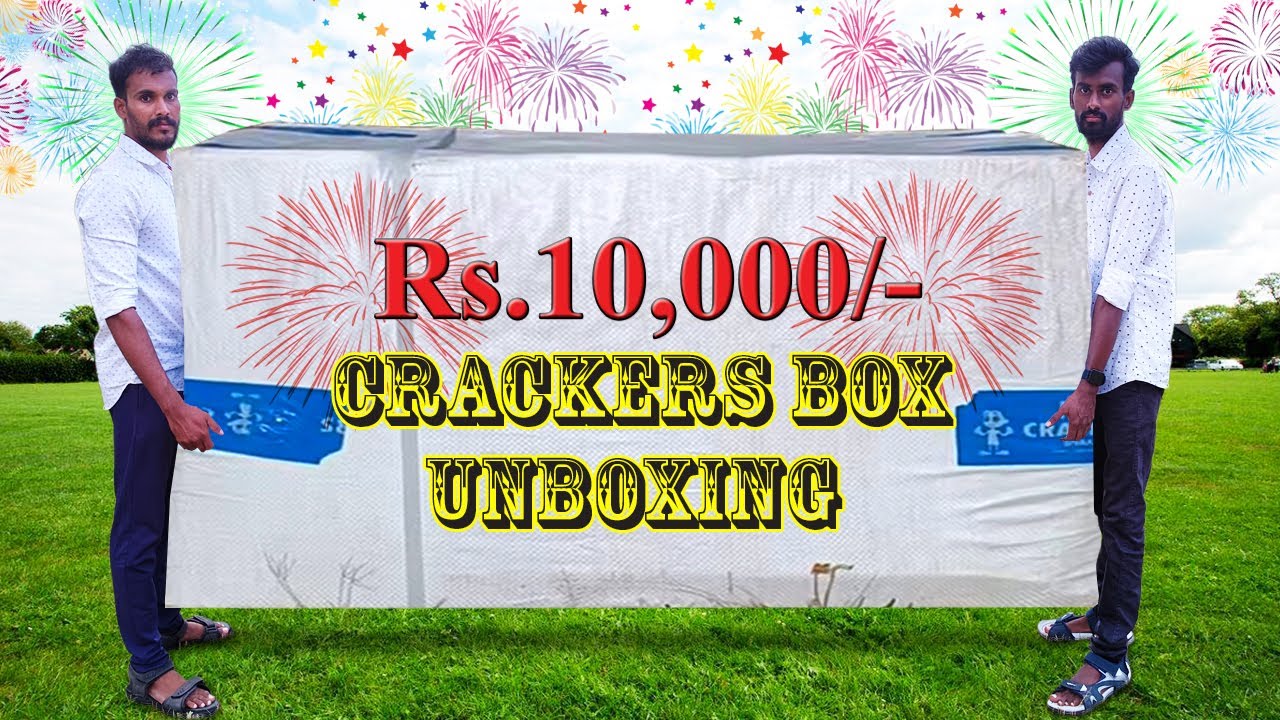 Rs.10,000 Sivakasi Crackers Unboxing in Tamil || Diwali Crackers 2024 || Village Fun