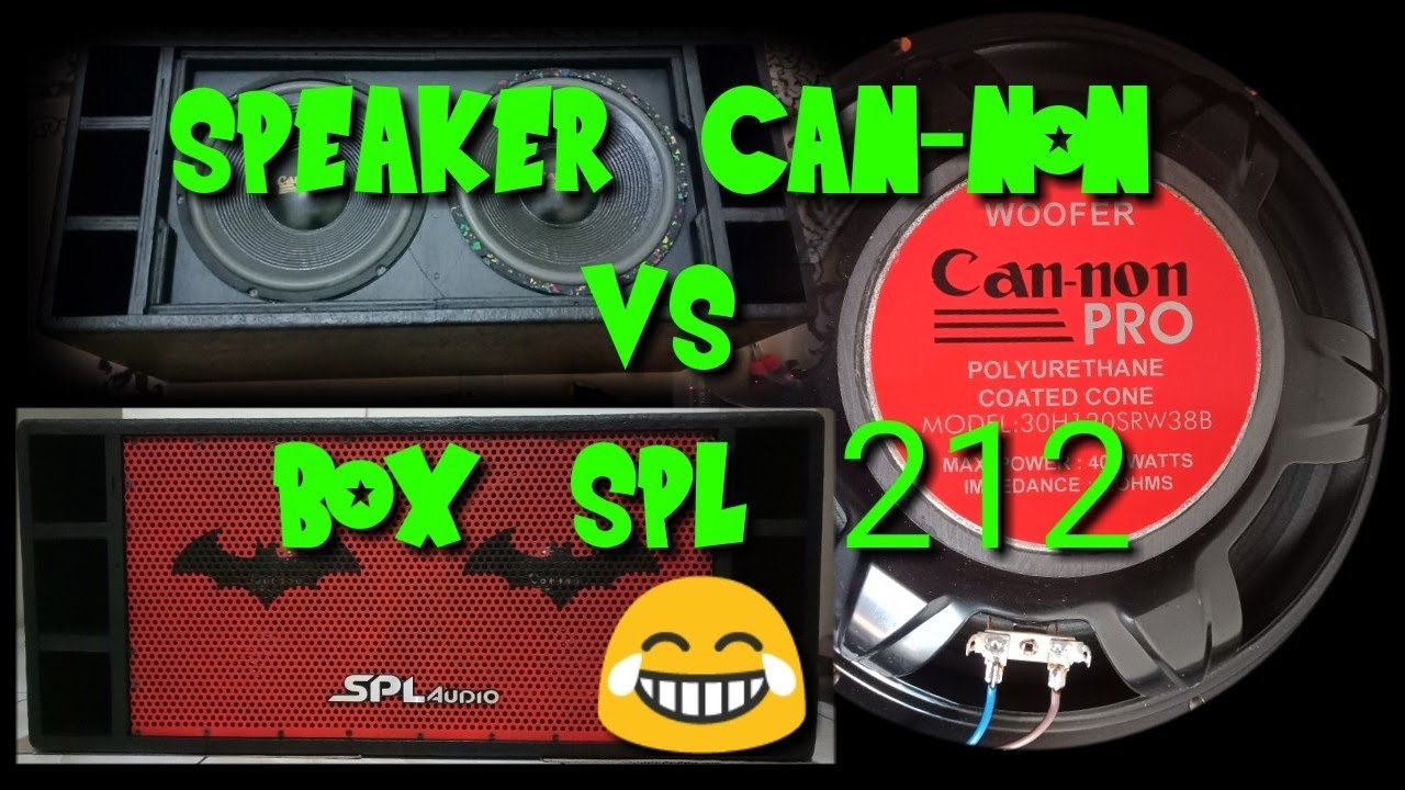 SPEAKER CANNON PAKE BOX SPL 12 INCHI